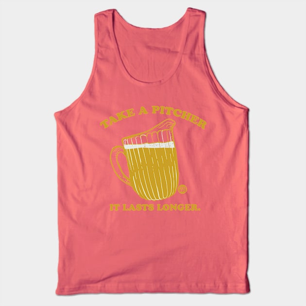 pitcher Tank Top by toddgoldmanart